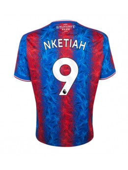 Billige Crystal Palace Eddie Nketiah #9 Hjemmedrakt 2024-25 Kortermet